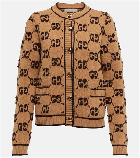 gucci gg jacquard wool
